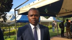 Achille Wankeu, forestier et auteur de l’étude sur la production et l’exportation du bois au Cameroun à Yaoundé, le 15 novembre 2019. (VOA/Emmanuel Jules Ntap)