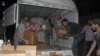 시리아 봉쇄지역 다라야, 내전 후 첫 식량 지원