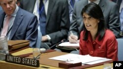 FILE - Duta Besar AS untuk PBB Nikki Haley.