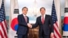 마르코 루비오 미국 국무부 장관과 조현 한국 외교부 장관이 2026년 2월 3일 워싱턴 DC 국무부 청사에서 회담했다.