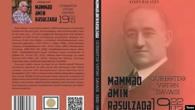 Məmməd Əmin Rəsulzadə haqqında yeni kitab nəşr olunub