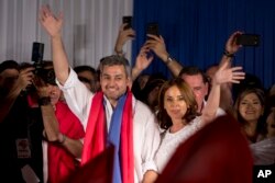 Mario Abdo Benítez, presidente electo de Paraguay que asumirá el mando el 15 de agosto de 2018.