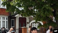 정치범 수용소 수감자들의 생사 여부 확인을 요구하는 탈북자 김혜숙씨(자료사진)