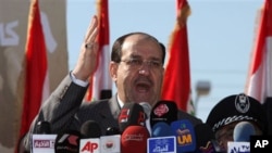 Iraq's Prime Minister Nouri al-Maliki (file photo)
