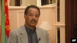 Eritrean president interview with VOA in Asmara