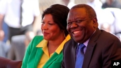 Umuyi uMnu Morgan Tsvangirai elomkakhe uNkosikazi Elizabeth Tsvangirai