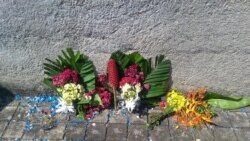 La Asociación Madres de Abril (AMA), que agrupa a las madres y familiares de las personas asesinadas durante la crisis social en Nicaragua, recordó a sus parientes con una misa en la catedral de Managua. Foto: Daliana Ocaña - VOA.