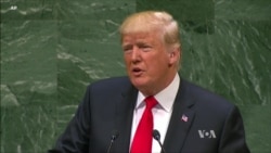 Trump Rejects Globalism in Address to UN