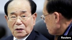 김영남 북한 최고인민회의 상임위원장이 지난 2016년 9월 베네수엘라에서 열린 제17차 비동맹운동 정상회의에 참석했다.