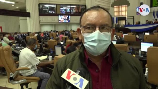 Reacciones dentro de Parlamento de Nicaragua por reforma de ley