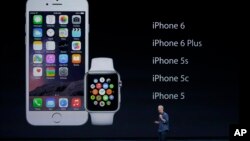 Tim Cook presenta el Apple Watch y el nuevo iPhone 6.