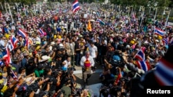 ထိုင်းနိုင်ငံ ဘန်ကောက်မြို့က ဆန္ဒပြပွဲများ။ (ဇန်နဝါရီလ၊ ၂၀၁၄)