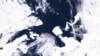 تصویر ماهواره‌ای از کوه‌یخ «ای۲۳‌ای» در قطب جنوب