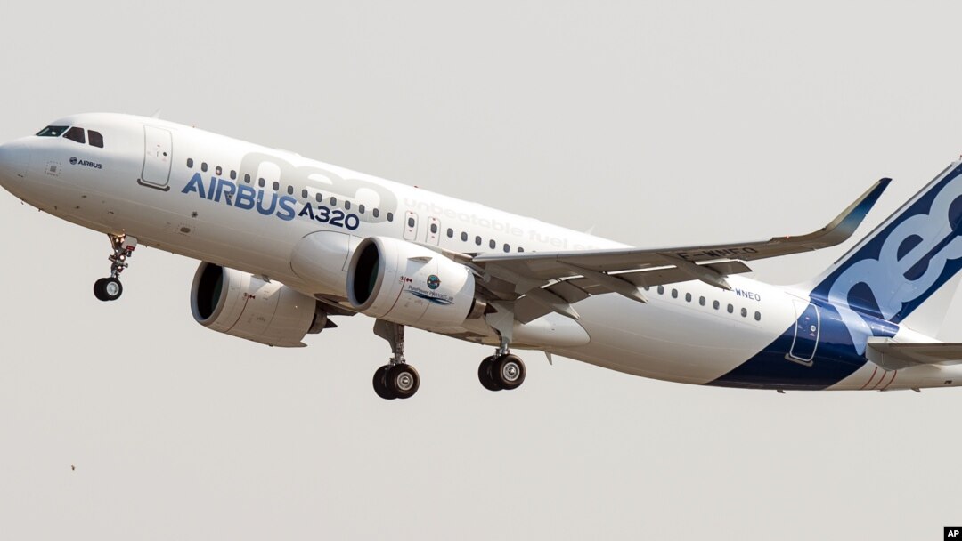 Pesawat A320neos produksi Airbus (foto: ilustrasi). 