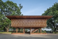 Desain Microlibrary Warak Kayu di Semarang. (Foto courtesy: Kei/fotografer SHAU Indonesia)