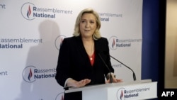 Mmoja wa wagombea wa urais Ufansa Marine Le Pen