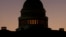 FILE - The U.S. Capitol Building Dome is seen before the sun rises in Washington, Dec. 18, 2018. 