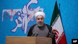 Le président iranien Hassan Rouhani à Téhéran, en Iran, le 6 décembre 2016.