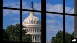 The Capitol in Washington is quiet after lawmakers departed the for the Independence Day recess, June 30, 2017. 