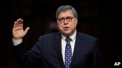 William Barr, es confirmado por el Senado como el nuevo Secretario de Justicia (Fiscal General) de EE.UU., el jueves 14 de febrero de 2019. 