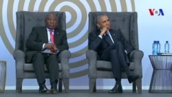 Obama lors de son hommage à Mandela (vidéo)