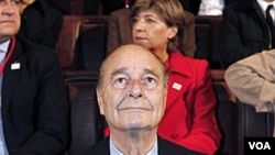 Mantan Presiden Perancis Jacques Chirac (foto: dok).