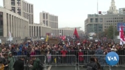 Mass Protest in Moscow Demands Release of Political Prisoners