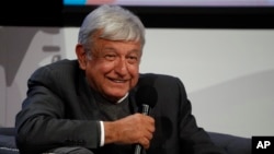 El presidente electo de México, Manuel López Obrador, asumirá el cargo el próximo 1 de diciembre de 2018. 