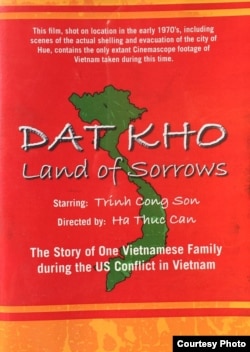 Bìa DVD phim 'Đất khổ' (ảnh: Bùi Văn Phú)