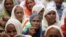 Hindus who migrated from Pakistan to Jammu in 1947 participate in a protest demanding citizenship rights in Jammu, India, Sept. 8, 2012. 