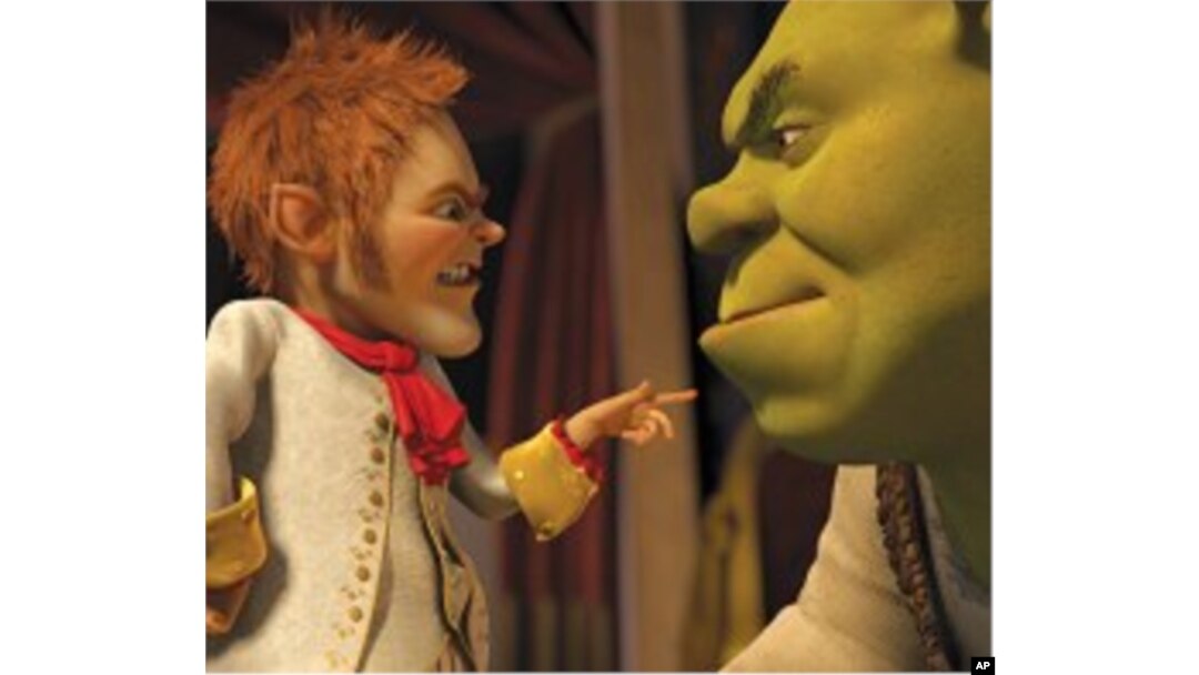 Now the King of Far Far Away, Rumpelstiltskin lays down the law of the land for Shrek
