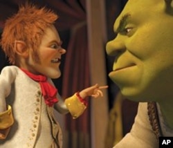 Now the King of Far Far Away, Rumpelstiltskin lays down the law of the land for Shrek