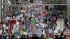 五十万人在华盛顿举行反川普大游行