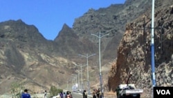 Kota Aden di bagian selatan Yaman (foto: dok).