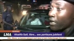 Khalifa Sall, libre... ses partisans jubilent