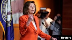 Nancy Pelosi, Presidenta de la Cámara de Representantes de EE.UU., habló el jueves sobre acuerdo comercial inminente con Canadá y México.