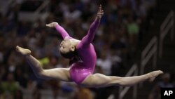 Los padres de Kyla la inscribieron en clases de gimnasia, pero no pensaron que llegaría a las olimpiadas.