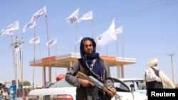 Talibanski borci viđeni su u gradu Gazni, Afganistan, 14. august 2021. (Foto: Reuters)