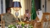 پادشاه عربستان با وزیر خارجه امارات و رئیس ستاد ارتش پاکستان دیدار کرد