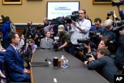 TikTok CEO Shou Zi Chew arrives to testify to a hearing of the House Energy and Commerce Committee, on the platform's consumer privacy and data security practices and impact on children, Thursday, March 23, 2023, on Capitol Hill in Washington.