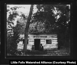 After the Civil War, freed black slaves began buying land and building homes like the Pascal Botts cabin, circa 1895, and eventually a community that lasted about 100 years, according to Amy Rispin, local historian of the Little Falls Watershed Alliance.