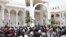 Protesters occupy Mali's presidential palace in the capital Bamako, May 21, 2012.