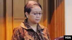 Menteri Luar Negeri Indonesia Retno Marsudi (foto: VOA/Fathiyah Wardah).