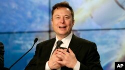 Pendiri perusahaan mobil listrik Tesla, Elon Musk 