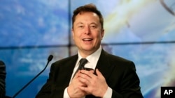 Pendiri dan CEO SpaceX Elon Musk. (Foto: AP)