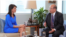 ကုလသမဂ္ဂဆိုင်ရာ အမေရိကန်သံအမတ်ကြီး Nikki Haley နဲ့ မြန်မာနိုင်ငံ အမျိုးသားလုံခြုံရေး အကြံပေး ဦးသောင်းထွန်း တို့ တွေ့ဆုံ (Nikki Haley twitter)