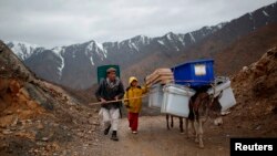 La vallée de la rivière Panjshir en Afghanistan