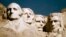 FILE - In this undated file photo, Mount Rushmore is shown in South Dakota. From left are George Washington, Thomas Jefferson, Teddy Roosevelt and Abraham Lincoln. 