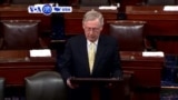 VOA60 America- Republican Majority Leader Mitch McConnell apologizes for not securing a bill to replace the Affordable Care Act