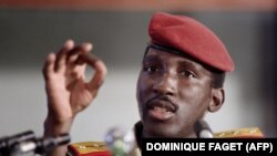 Thomas Sankara, Président du Faso assassiné le 15 octobre, 1987